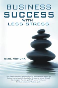 Hardcover Business Success with Less Stress Book