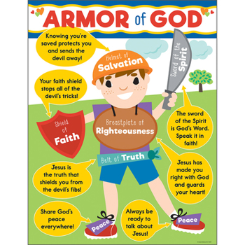 Wall Chart Armor of God Chart Book