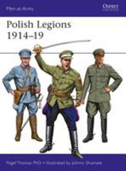 Paperback Polish Legions 1914-19 Book