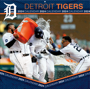 Calendar Detroit Tigers 2024 12x12 Team Wall Calendar Book