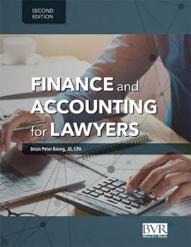 Hardcover Finance and Accounting for Lawyers, 2nd Edition Book