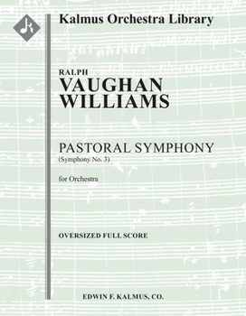 Paperback Pastoral Symphony (Symphony No. 3) : Oversized Score, Oversized Score Book