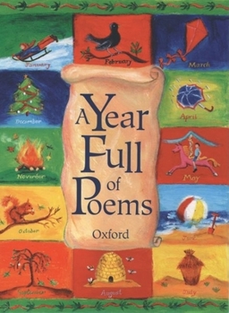 Paperback A Year Full of Poems Book