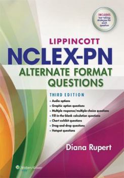 Paperback Lippincott's Nclex-PN Alternate Format Questions Book