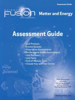 Paperback Science Fusion Assessment Guide: Module H Book