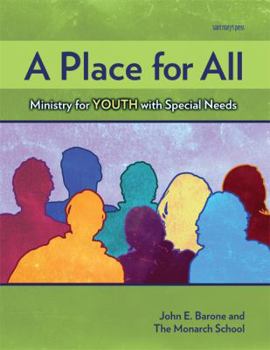 Paperback A Place for All: Ministry for Youth with Special Needs Book