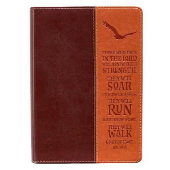 Wings Like Eagles Classic Lux-Leather Journal
