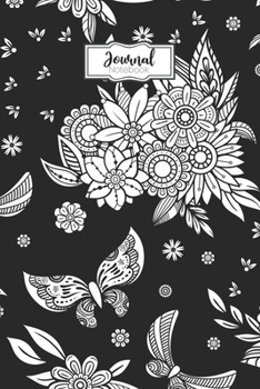 Journal Notebook: Creative Floral Lined Journal Notebook | Inspirational Design in Main Cover