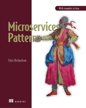 Paperback Microservices Patterns: With Examples in Java Book
