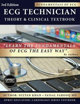 Paperback ECG Technician: Theory & Clinical Textbook Book