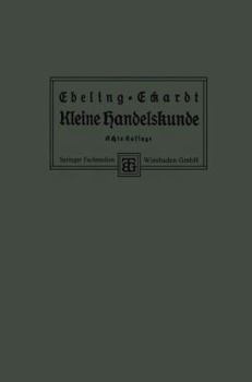 Paperback Kleine Handelskunde [German] Book