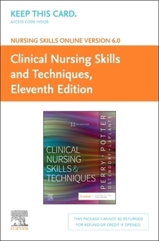 Nursing Skills Online Version 6.0 for Clinical Nursing Skills and Techniques (Access Code)