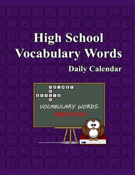 Paperback Whimsy Word Search, High School Vocabulary Words - Daily Calendar Book