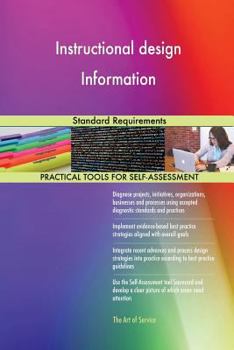 Paperback Instructional design Information Standard Requirements Book