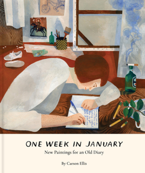 Hardcover One Week in January: New Paintings for an Old Diary Book