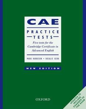 Hardcover Cae Practice Tests: Advanced (Cae) Student's Book Without Key Book