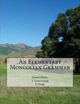 Paperback An Elementary Mongolian Grammar Book