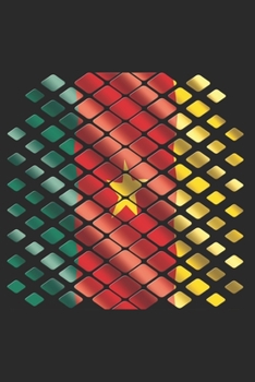 CAMEROON NOTEBOOK: Cameroon Notebook | college book | diary | journal | booklet | memo | composition book | 120 sheets - Dot Grid paper 6x9 inch