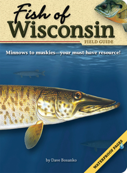 Paperback Fish of Wisconsin Field Guide Book