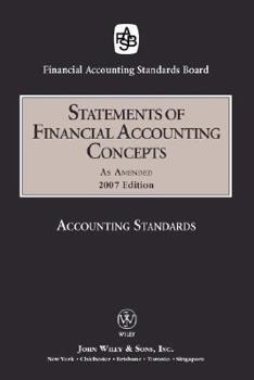 Paperback 2007 FASB Statements of Financial Accounting Concepts Book