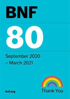 Paperback Bnf 80 (British National Formulary) September 2020 Book