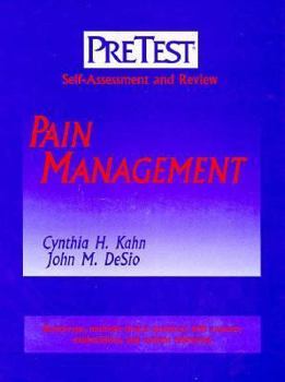 Hardcover Pain Management: Pretest Self-Assessment and Review Book