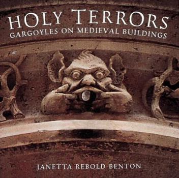 Hardcover Holy Terrors: Gargoyles on Medieval Buildings Book