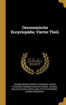 Hardcover Oeconomische Encyclopädie, Vierter Theil. [German] Book