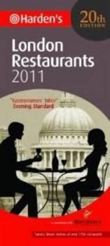 Paperback Harden's London Restaurants 2011 Book