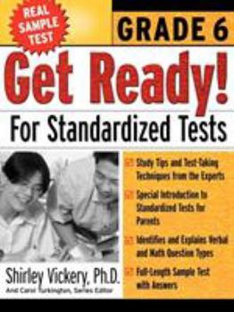 Paperback Get Ready! for Standardized Tests: Grade 6 Book