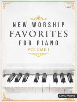 Paperback New Worship Favorites for Piano, Vol. 1 - Piano Folio Book