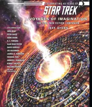 Paperback Voyages of Imagination: The Star Trek Fiction Companion Book