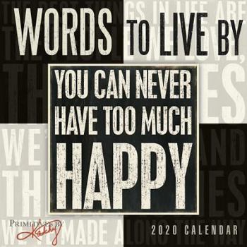 Office Product 2020 Words to Live by Mini Calendar: By Sellers Publishing Book