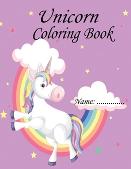 Paperback Unicorn Coloring Book: For Ages 4-8 Book