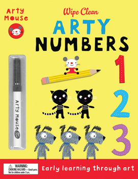 Paperback Arty Numbers: Early Learning Through Art Book