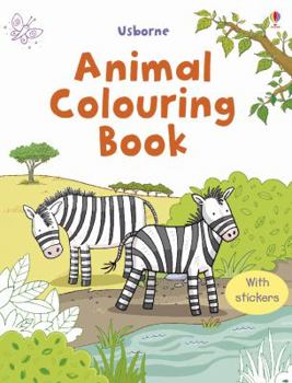 Animal Coloring Book [With Sticker(s)] - Book  of the First Colouring Books