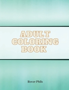 Paperback Adult Coloring Book