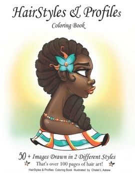 Paperback HairStyles & Profiles: Jumbo Coloring Book