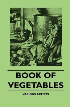 Paperback Book of Vegetables Book