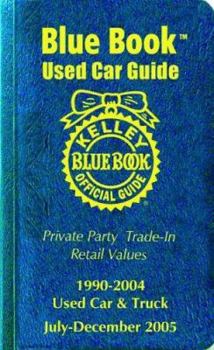 Paperback Kelley Blue Book Used Car Guide: July-December Book