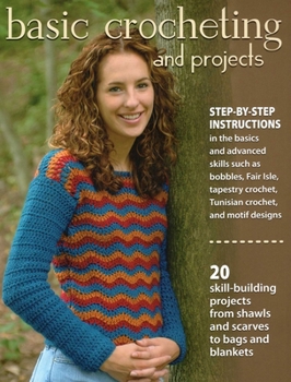 Paperback Basic Crocheting and Projects Book