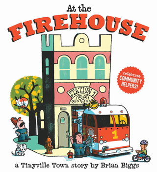 Board book At the Firehouse Book