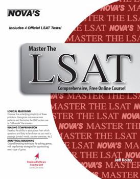 Paperback Master The LSAT: Includes 4 Official LSATs! [With CDROM] Book