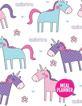 Meal Planner: Pretty 52 Weeks Pages for Tracking and Planning your Meals, Grocery Shopping List, Food Planner Prep Book | Large 8.5 x 11 Inch | 110 Pages  - Product Code XL 034421