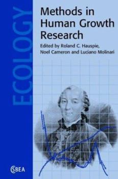 Hardcover Methods in Human Growth Research Book