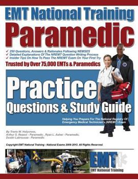 Paperback EMT National Training Paramedic Practice Questions & Study Guide Book