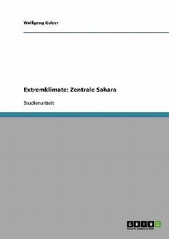Paperback Extremklimate: Zentrale Sahara [German] Book