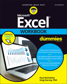 Paperback Excel Workbook for Dummies Book