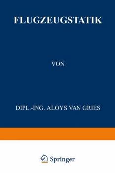 Paperback Flugzeugstatik [German] Book
