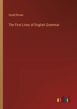 Paperback The First Lines of English Grammar Book